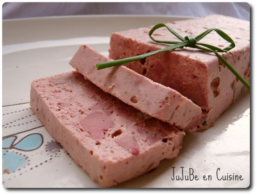 Terrine de foies de volaille Jujube en cuisine
