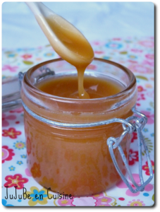 Sauce caramel beurre salé (avec ou sans crème)