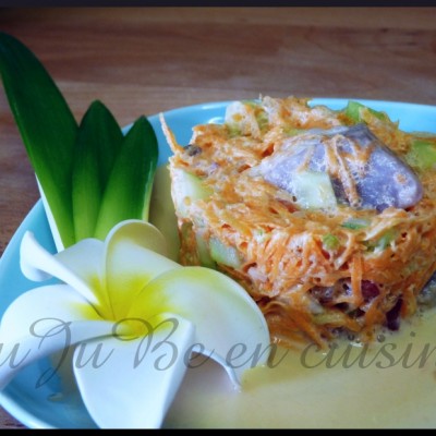 Salade de poisson cru / Salade tahitienne