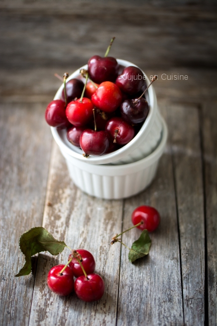 De belles cerises, indispensables pour un bon clafoutis... | Jujube en cuisine