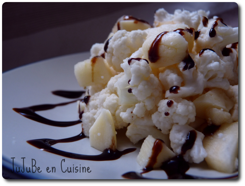 Salade De Chou Fleur Pomme Fromage Jujube En Cuisine