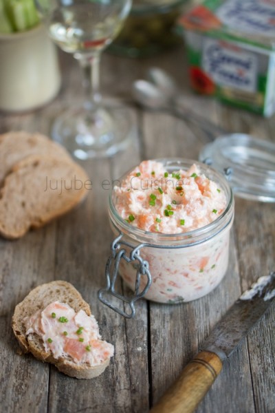 Rillettes aux deux saumons