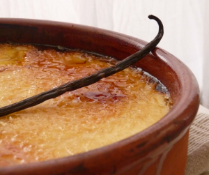 Crème brûlée au combava