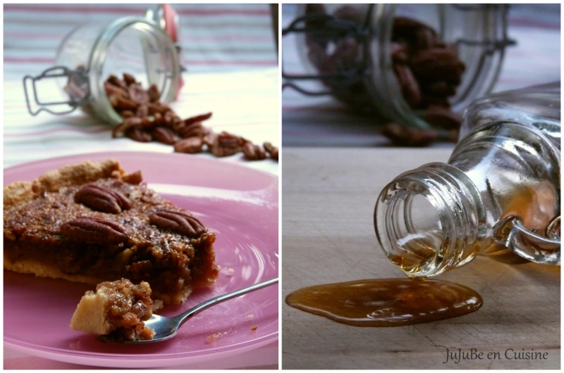 Pecan pie / Tarte aux noix de pécan (et sirop d'érable)