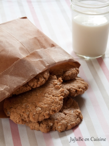 Oatmeal Cookies (sans beurre)