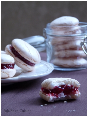 Macarons sans poudre d’amandes ou rochers coco comme des macarons