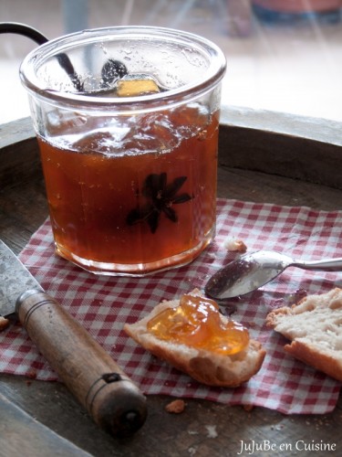 Confiture de citre (rhum-vanille et badiane)