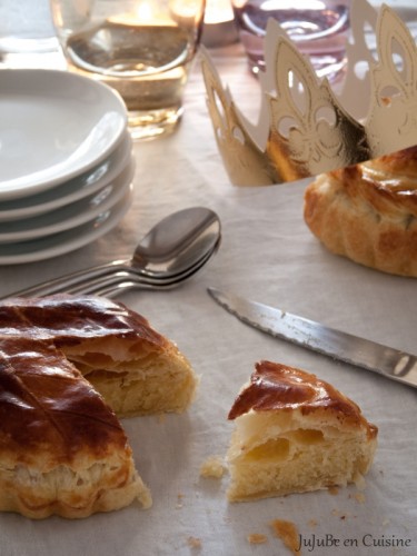 Pithiviers feuilleté ou galette des rois à la crème d’amande