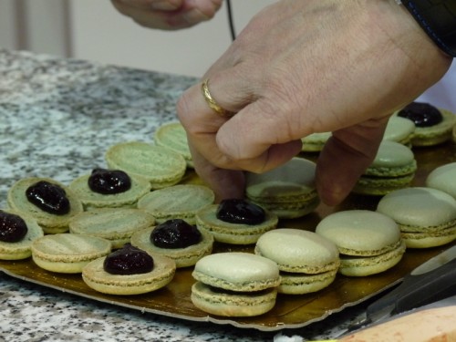 Animation par Bruno COURET sur les purées de fruits : garniture pour macarons