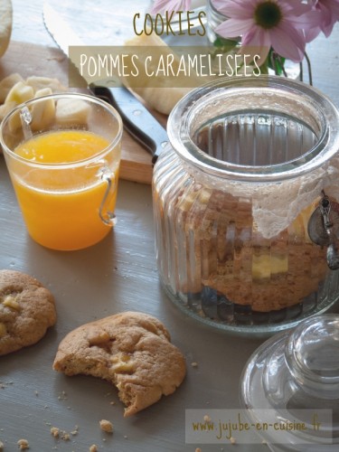 Cookies aux pommes caramélisées de Laura Todd