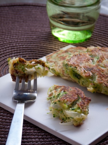 Galettes de courgettes