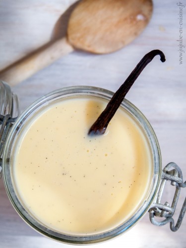 Crème anglaise classique, à la vanille