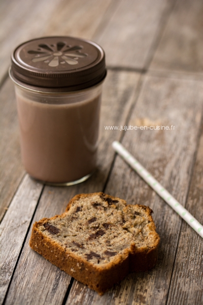 Gâteau banane chocolat (Chocolate banana bread)