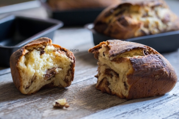 Brioche aux pépites de chocolat