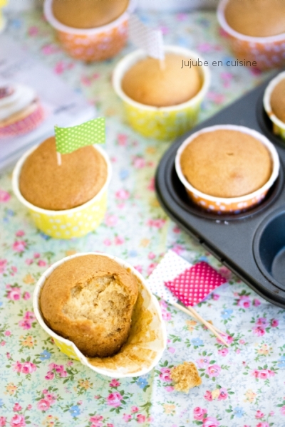 La recette de base des muffins vegans