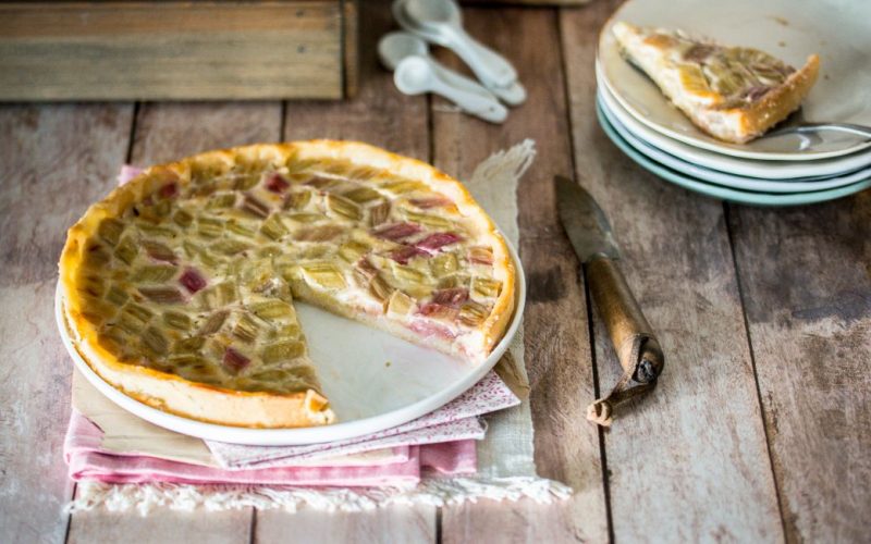 Tarte à la rhubarbe (et crème de coco) | Jujube en cuisine