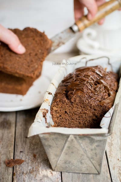 Banana bread au chocolat