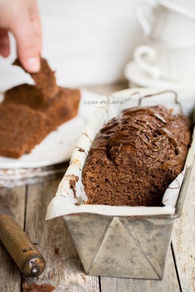 Banana bread au chocolat