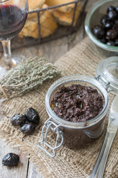 Tapenade d'olives noires