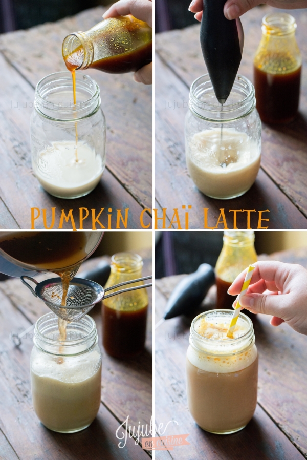 Pumpkin chaï latte (soja)