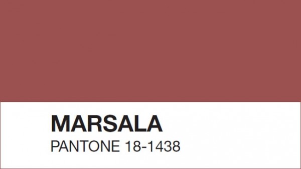 Pantone Marsala