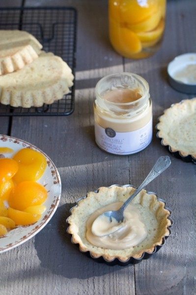 Tartelettes aux abricots et crème aux amandes