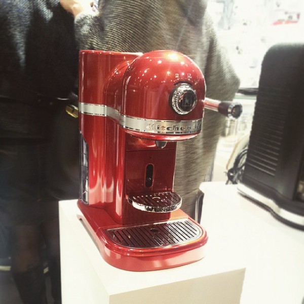 Collaboration de Nespresso avec KitchenAid