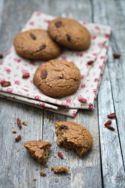 Cookies healthy aux baies de goji | Jujube en cuisine