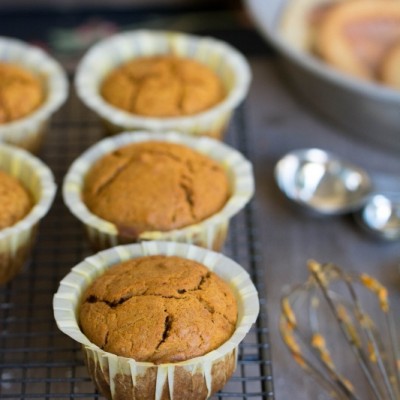 Pumpkin muffins (muffins à la courge)