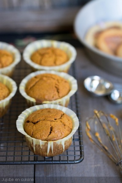 Pumpkin muffins (muffins à la courge)