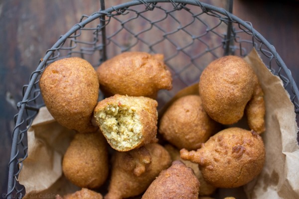 Hush Puppies - beignets à la farine de maïs