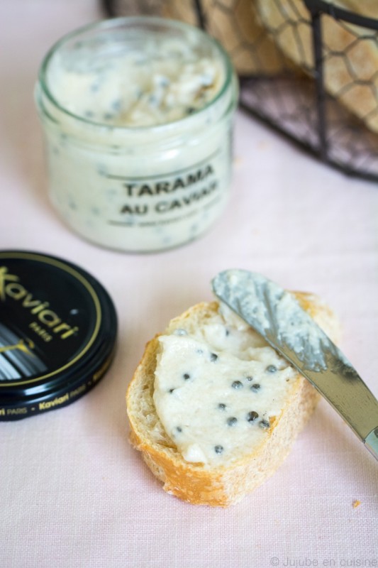 Le tarama au caviar