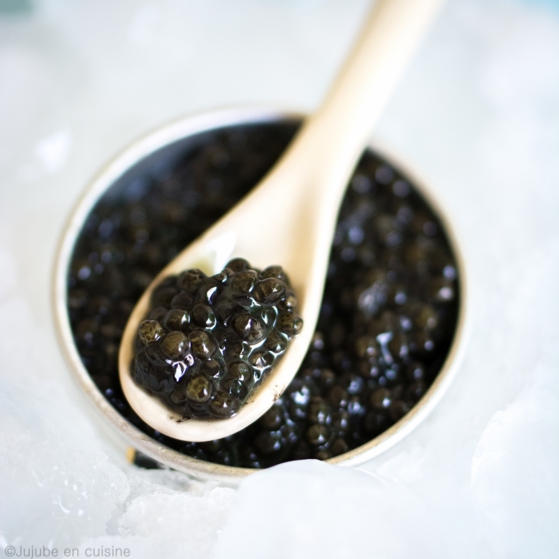 Caviar d'esturgeon Blanc