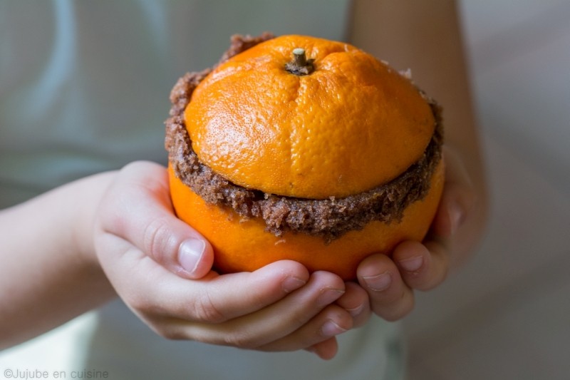 Gâteau au chocolat cuit dans une orange | Jujube en cuisine