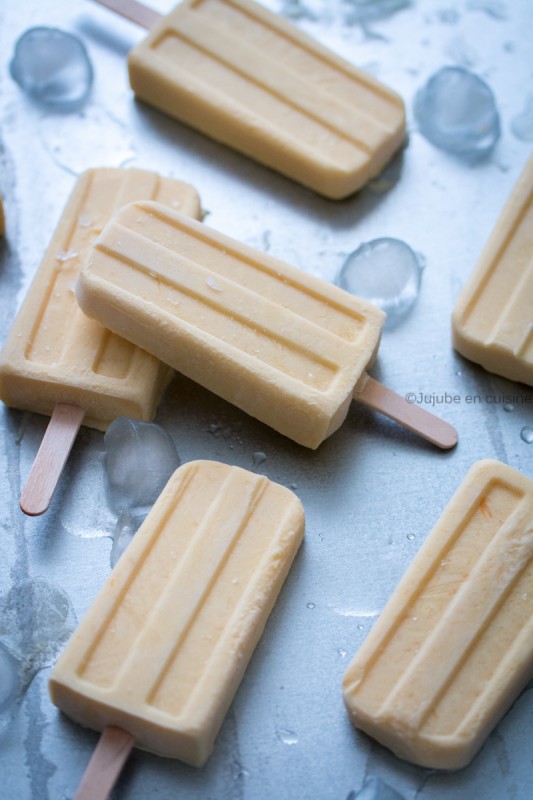 Glaces esquimaux à la mangue et crème de coco | Jujube en cuisine