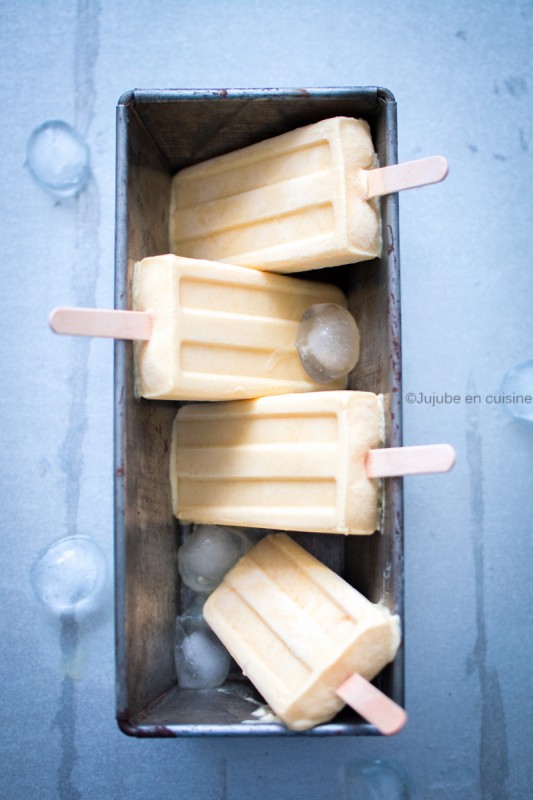 Glaces esquimaux à la mangue et crème de coco | Jujube en cuisine