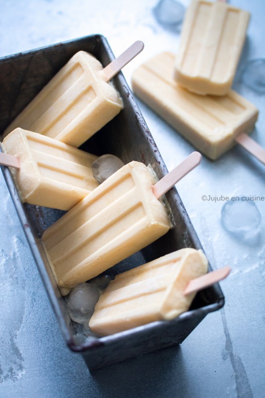 Glaces esquimaux à la mangue et crème de coco | Jujube en cuisine