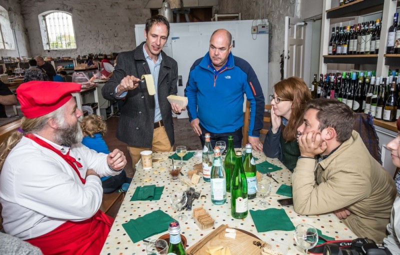 Dégustation de fromages Irlandais à Sheridan's Cheesemongers avec Kevin Sheridan -- Photo : Patrick Moore