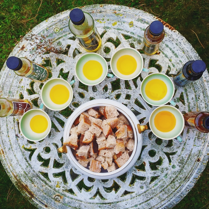 Dégustation des huiles Newgrange Gold | Jujube en cuisine