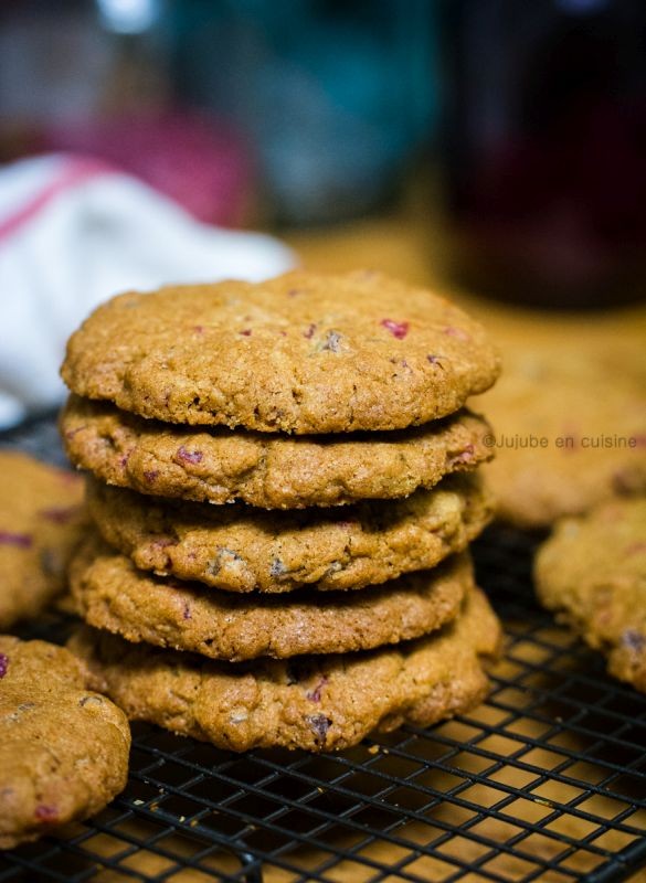 Cookies aux fruits rouges | Jujube en cuisine