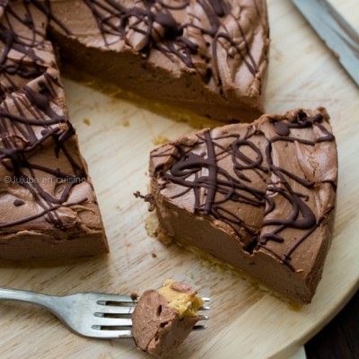 Cheesecake au chocolat noir très crémeux (sans cuisson)