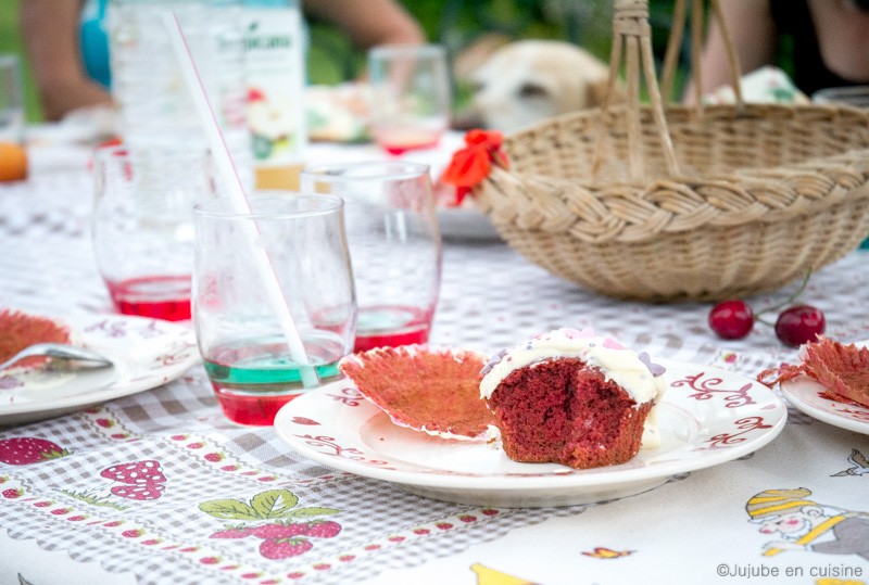 Red velvet cupcakes | Jujube en cuisine