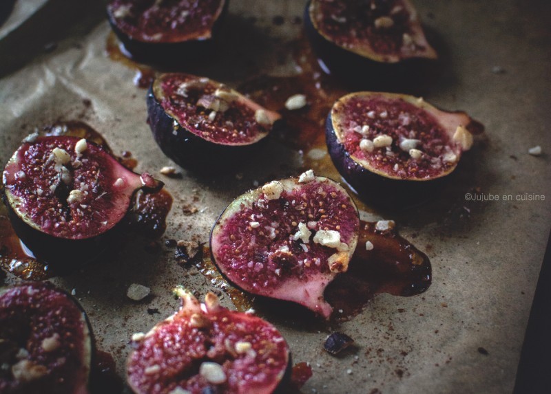 Figues rôties au miel, noisettes et cannelle | Jujube en cuisine