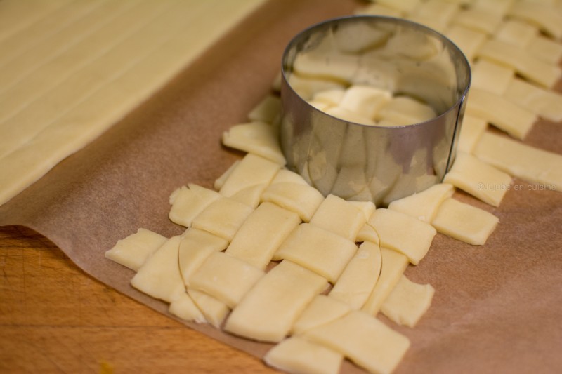 Apple pie Cookies | Tressez les bandelettes, puis découpez-les à l'emporte pièce | Jujube en cuisine