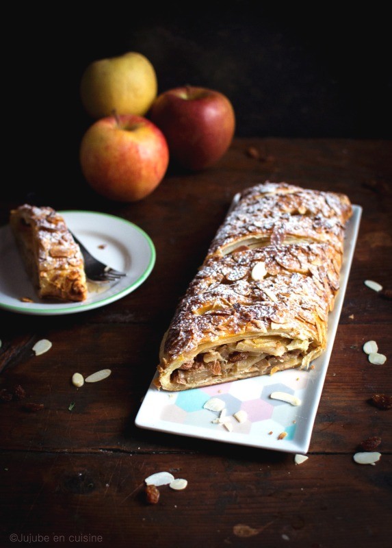 Apfelstrudel - Strudel aux pommes | Jujube en cuisine