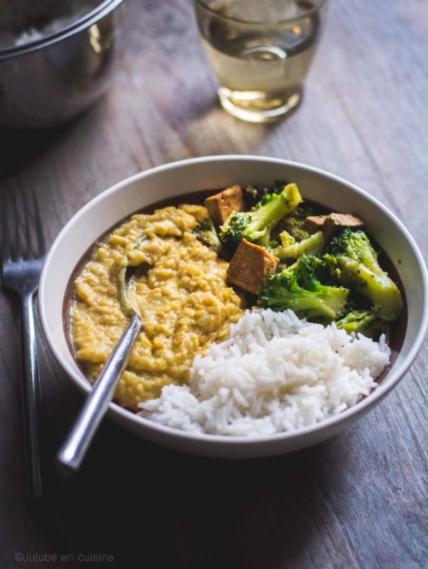 Tofu mariné, champignons et brocoli | Jujube en cuisine