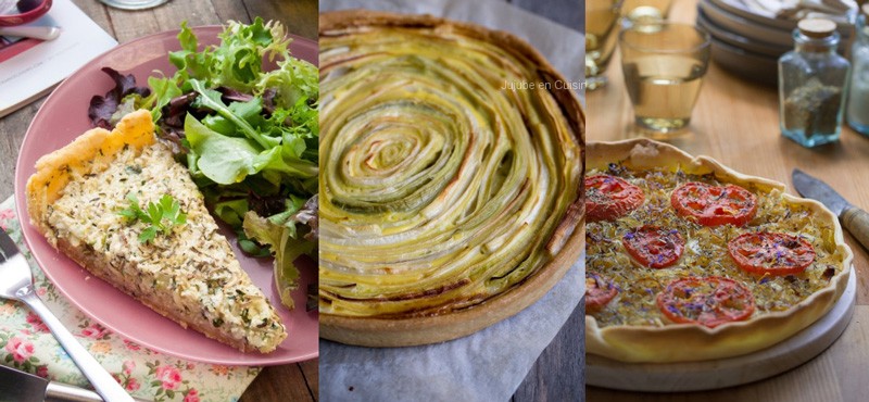 Toutes mes recettes de tartes salées, quiche et pizza