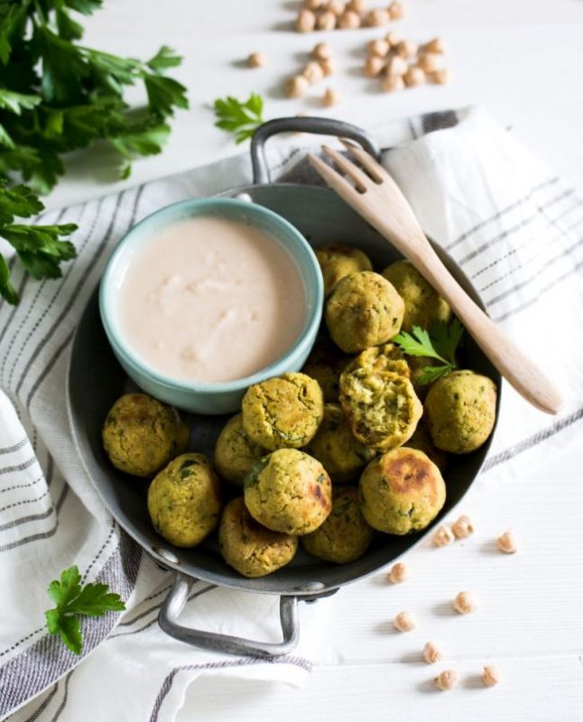 Falafels | Passionnément Vegan | Au vert avec Lili & Jujube en cuisine