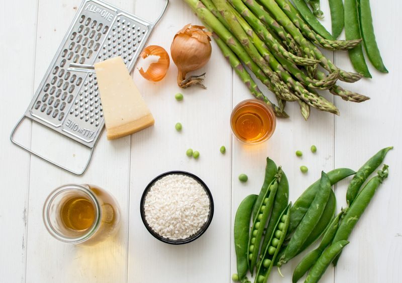 Risotto d'asperges et petits-pois | Jujube en cuisine