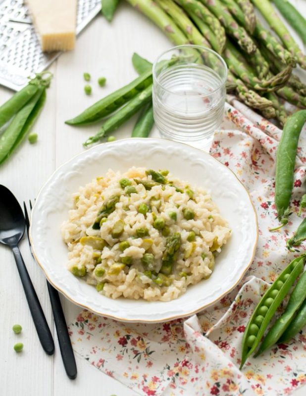 Risotto d'asperges et petits-pois | Jujube en cuisine